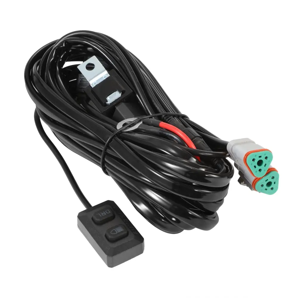 2.5M Wiring Harness Customized For Auxbeam Pod Lights With Single Drl 1