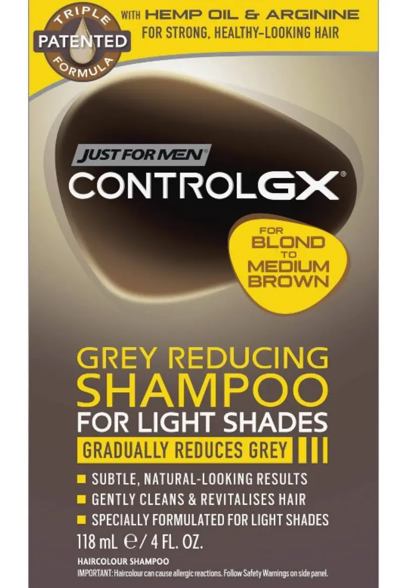 Just For Men Control Gx Light Shades
Shampoo - 4 Fl Oz 1