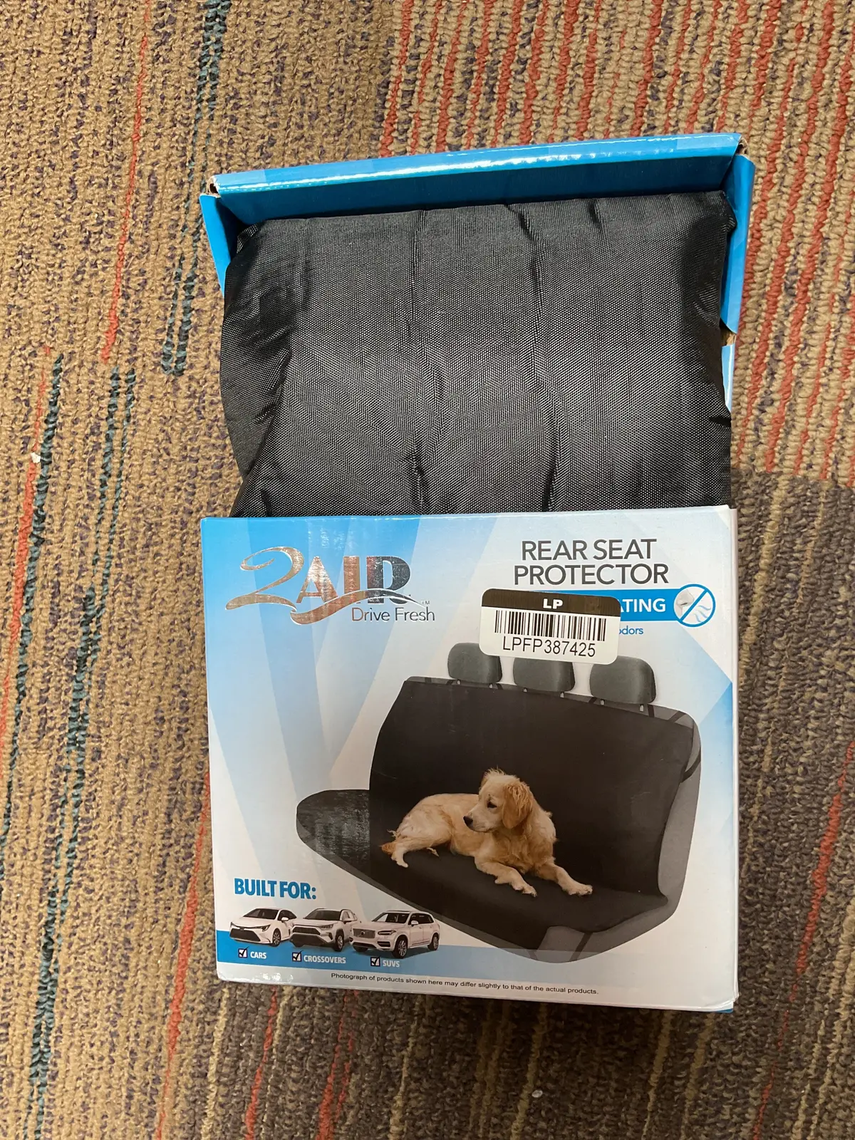 2 Air 1Pc Custom Rear Seat Pet Protector Automotive Interior
Covers And Pads Black 1