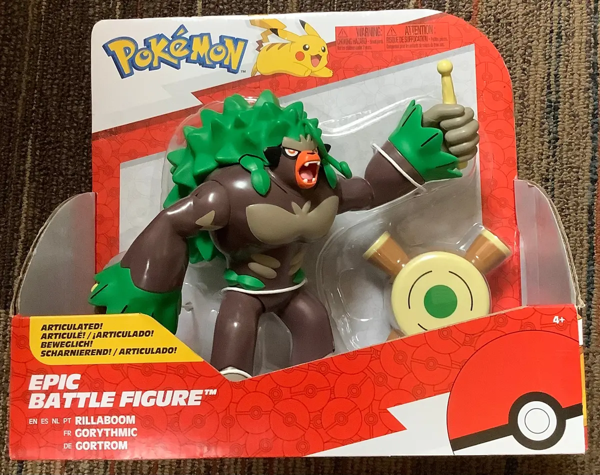 Pokémon Rillaboom Epic Action Figure 1