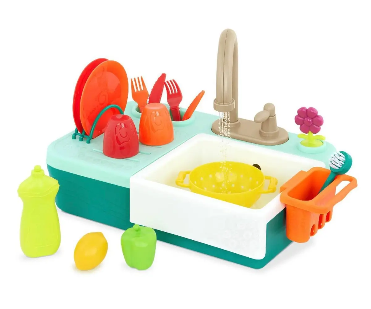 B. Toys Kitchen Sink Play Set - Splash-N-Scrub Sink 1
