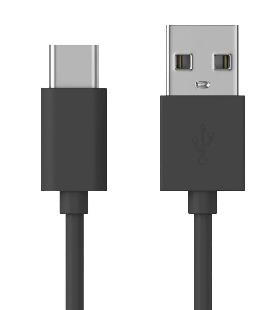 Just Wireless 6' Tpu Type-C To Usb-A Cable - Gray (Usb-C Connector) 1