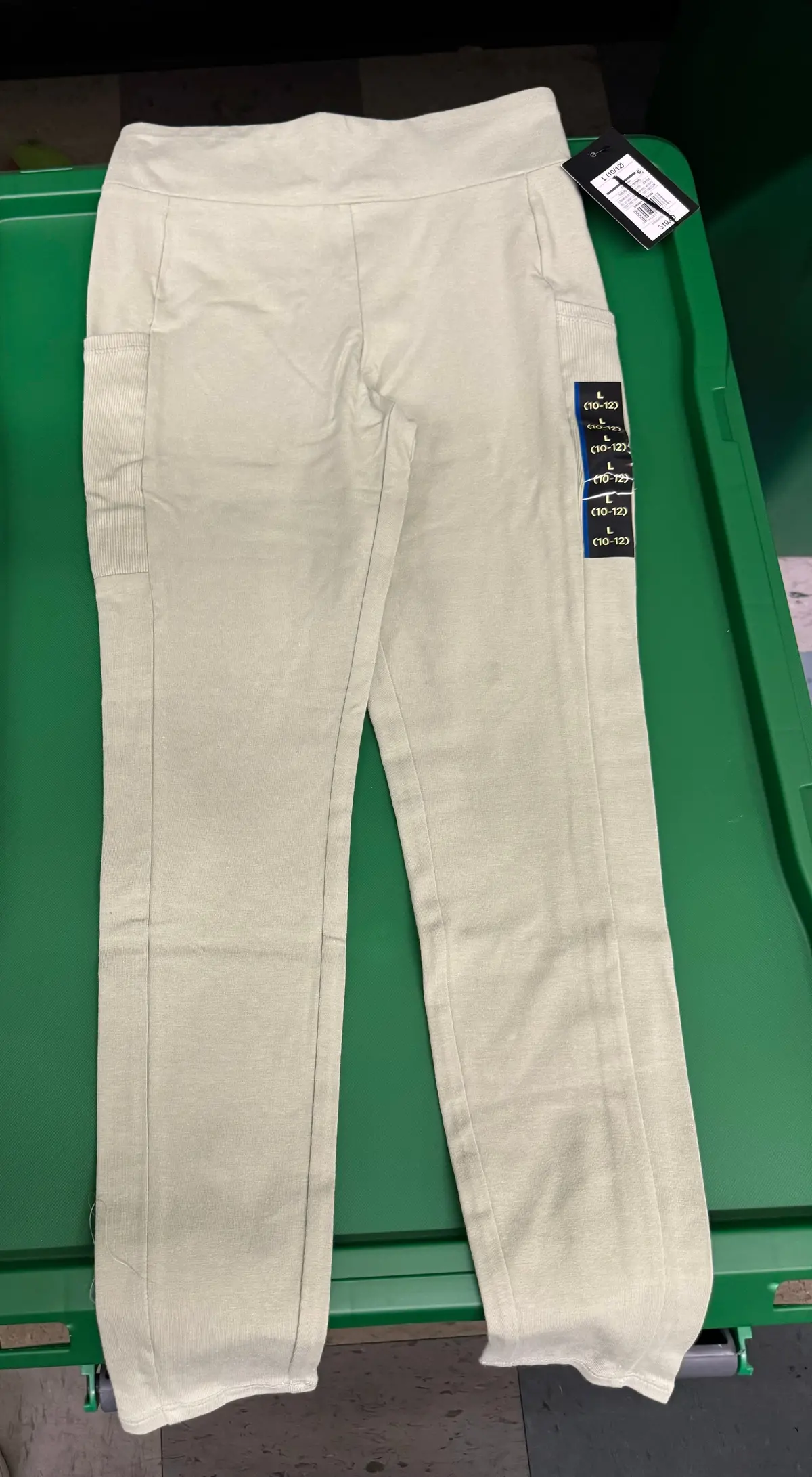 Kids Dusted Olive Athletic Bottoms L(10/12) 1