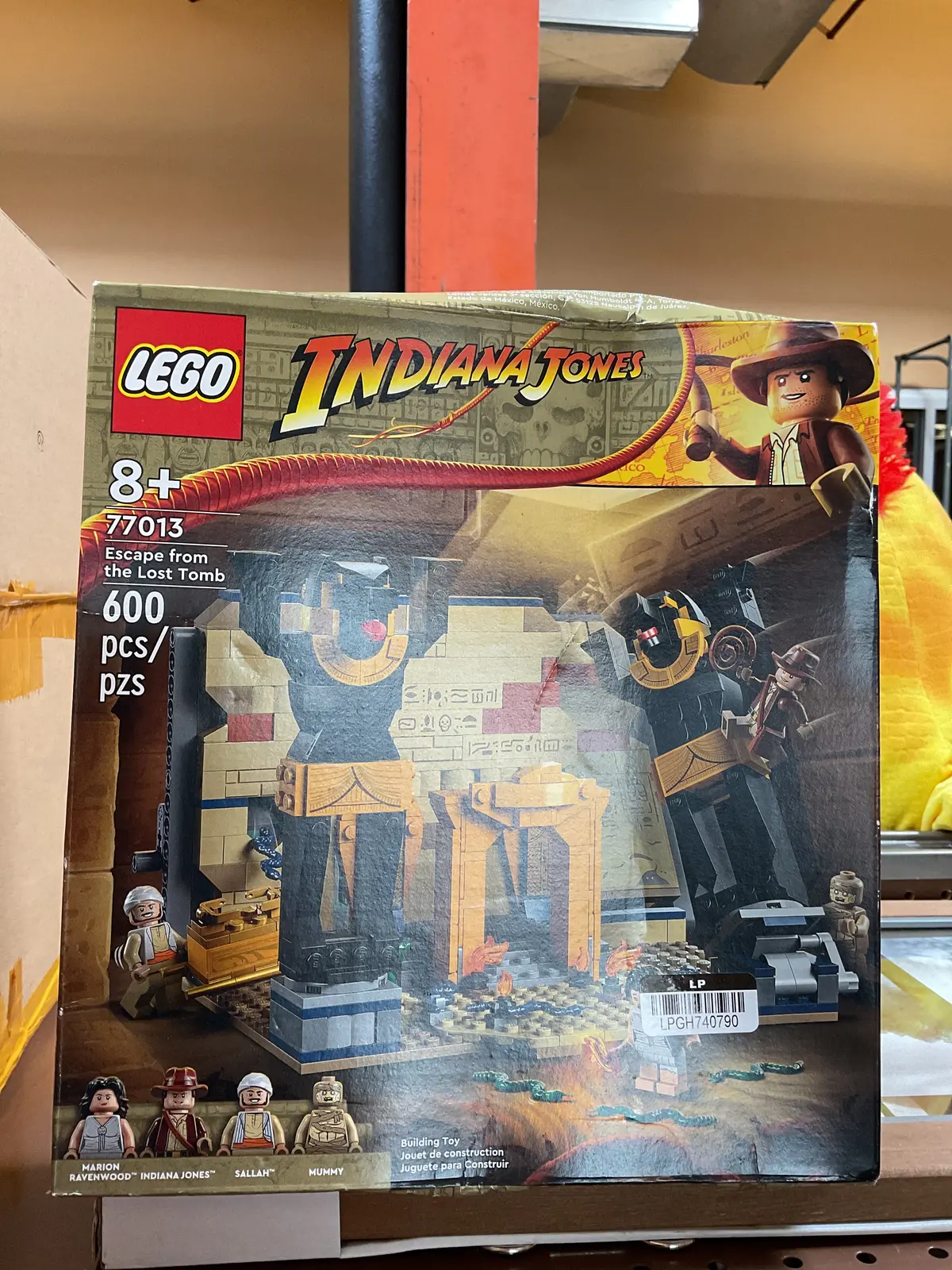 Lego Indiana Jones Raiders Of The Lost Ark Escape From The Lost Tomb Building Kit 77013 1