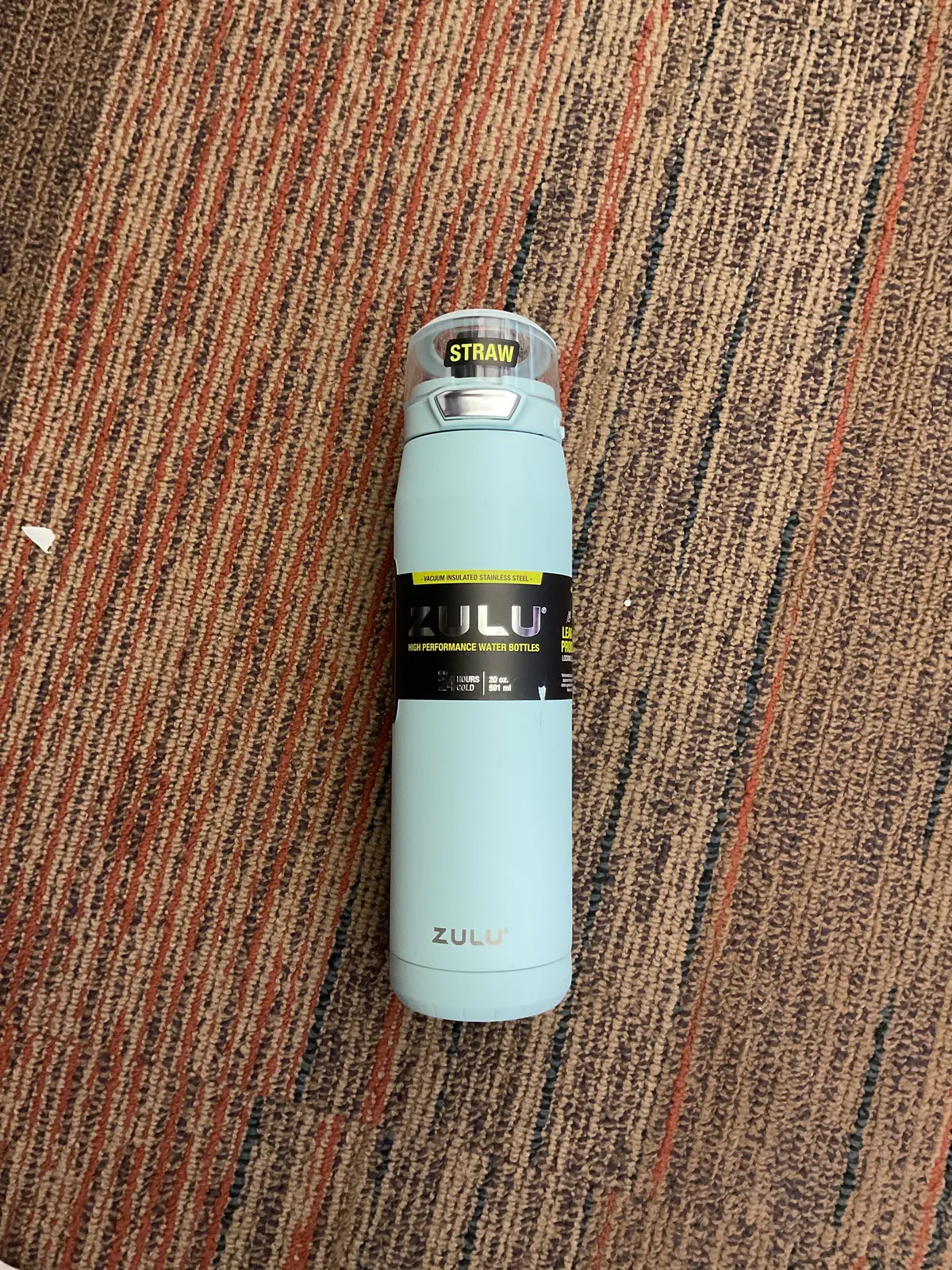 Ello Zulu Swift 20Oz Ss Frost Water Bottle 1