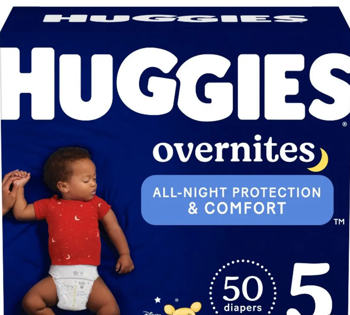 Huggies Disposable Overnight Diapers - Size
5 - 50Ct 1