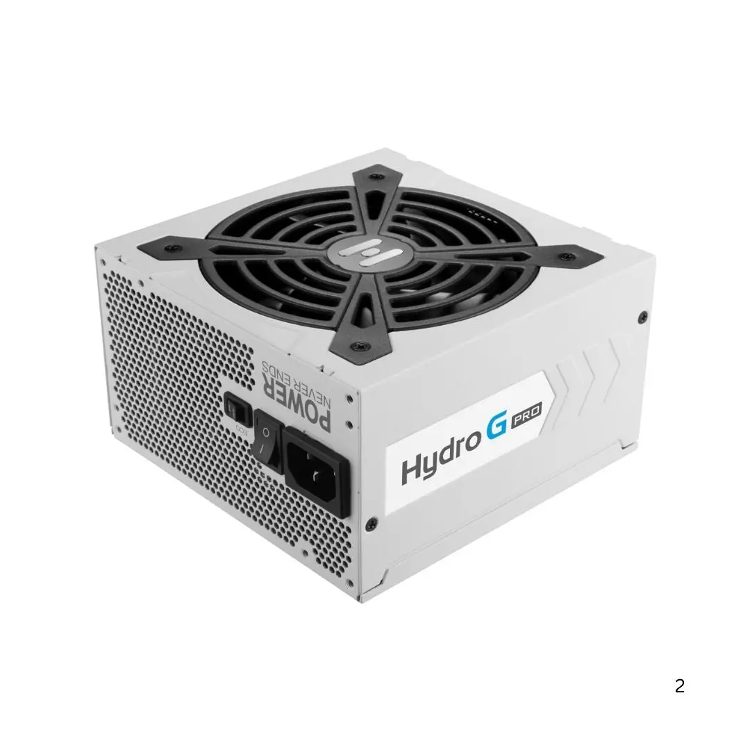 Fsp Hydro G Pro Atx3.0, 1000W 80+ Gold, Full Modular, Pcie 5.0 , White 1