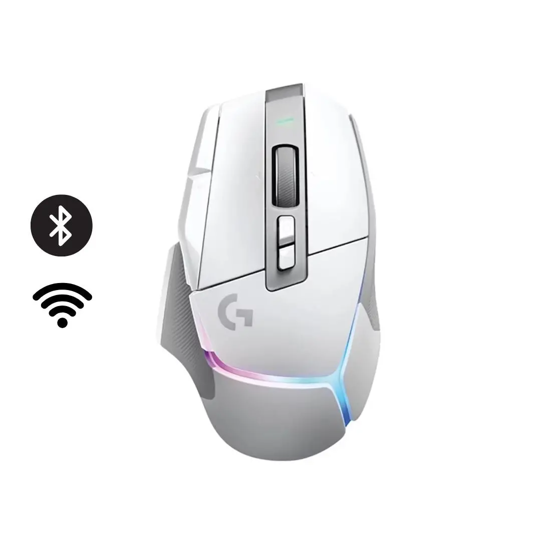 Logitech G502 X Plus Lightspeed Wireless Optical Mouse White 1