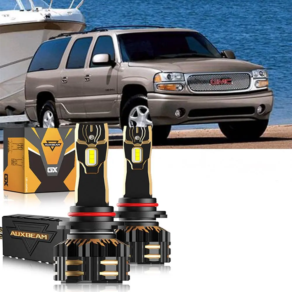 For 2002-2006 Gmc Yukon 9005 9006 Led Headlight Bulbs Bundle 12