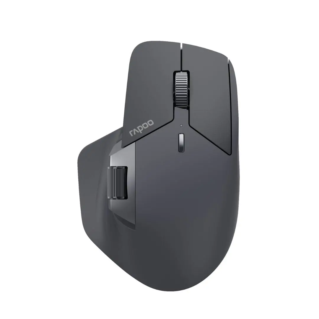 Rapoo Mt760 Multi-Device Wireless Bluetooth Mouse - Black 1