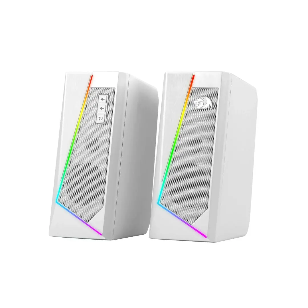 Redragon Anvil Gs520 Gaming Speaker, White 1