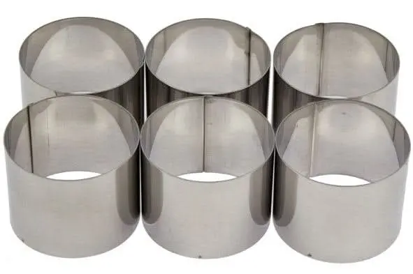 Cosy & Trendy Kookringen Rvs Ø 7 Cm - 6 Stuks 1
