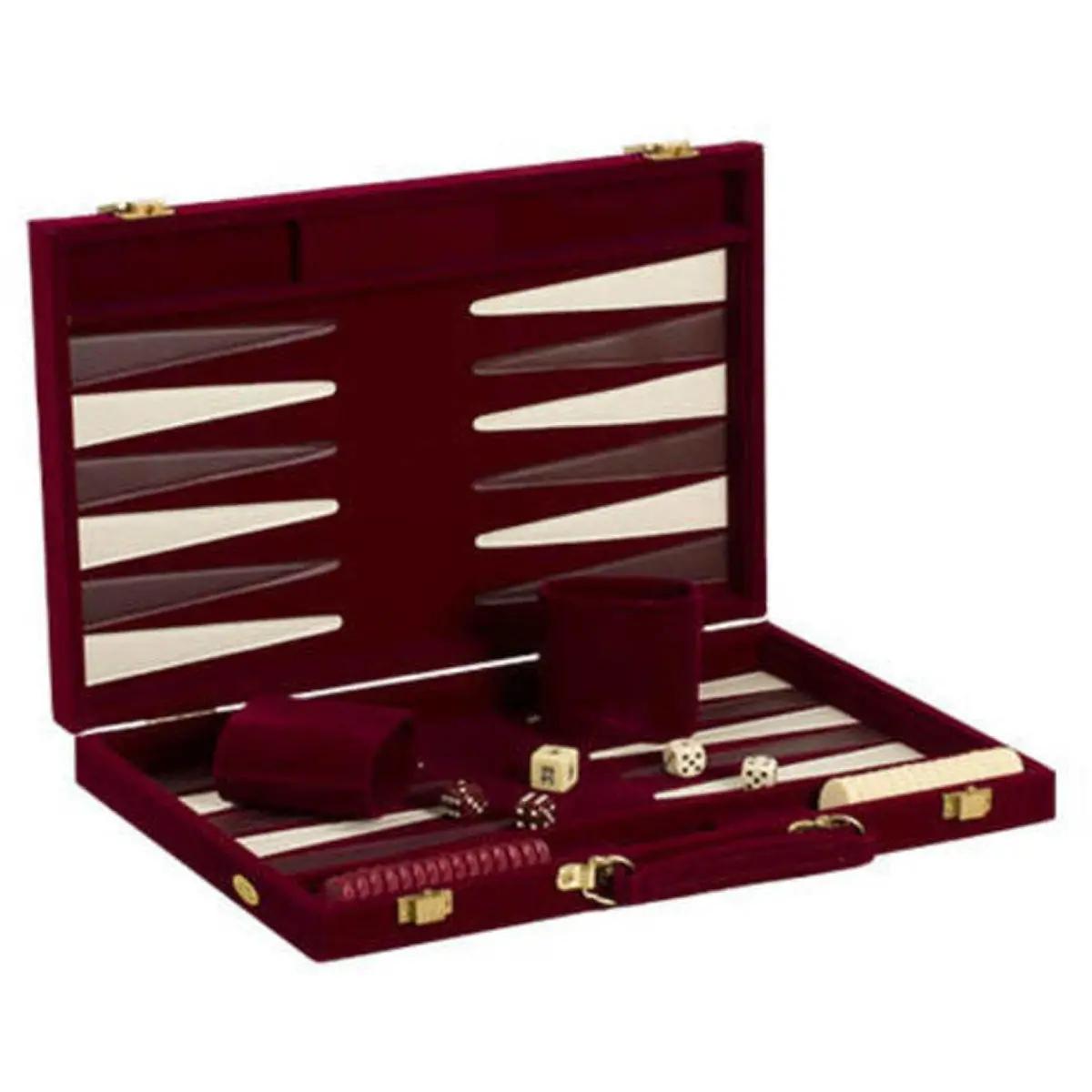 Chh Games 18" Velvet Backgammon Set 1