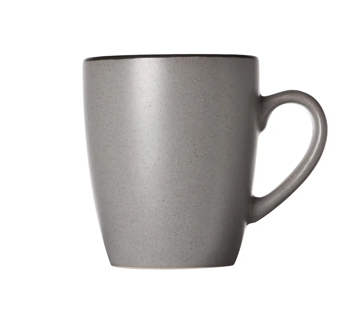 Cosy & Trendy Mokken Met Oor - Speckle Grijs - 350 Ml - 6 Stuks 1