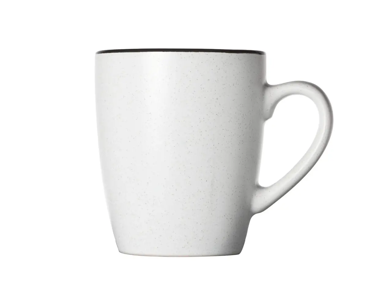 Cosy & Trendy Mokken Speckle Wit 350 Ml - 6 Stuks 1
