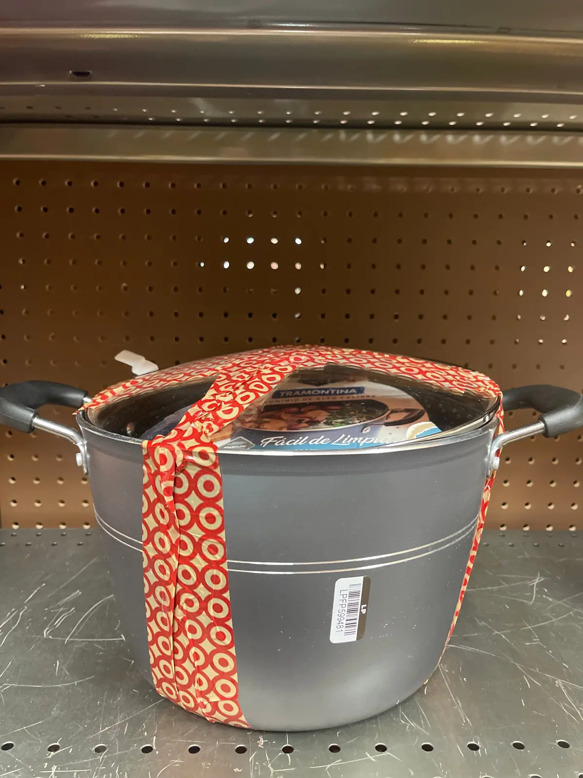 Tramontina 8Qt Aluminum Non Stick Covered
Stock Pot - Blue 1