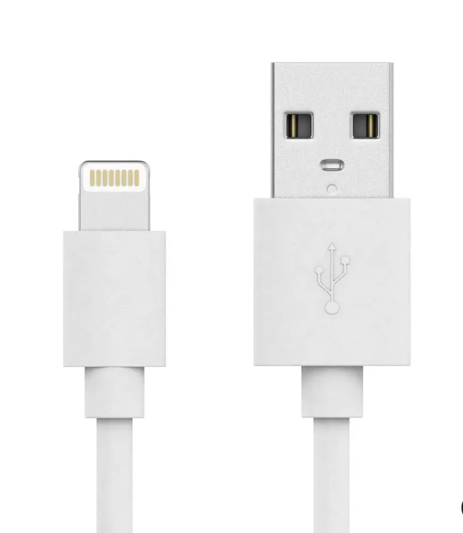 3Ft Tpu Lightning To Usb-A Cable - White 1