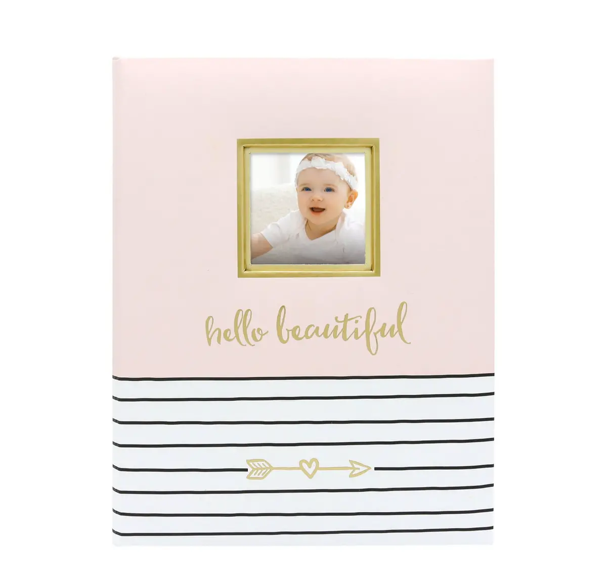 Pearhead Hello Beautiful Baby Memory Book-Pink 1