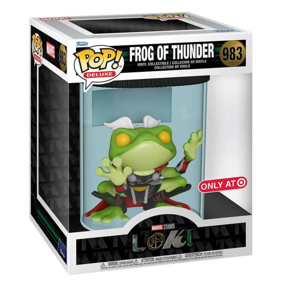 Funko Pop! Deluxe: Loki Frog Of Thunder Pop! Vinyl Collection Toy Figure- Limi 1