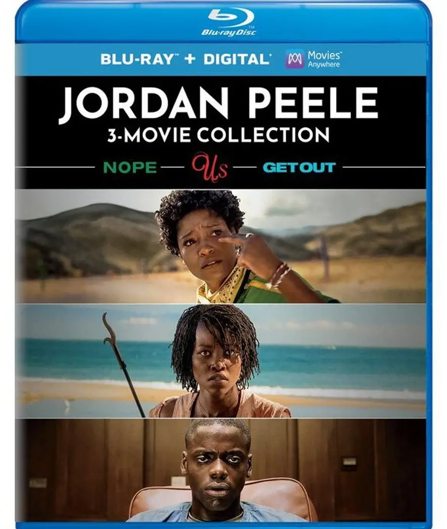 Jordan Peele Nope - Us - Get Out Movie Collection (Blu-Ray) 1