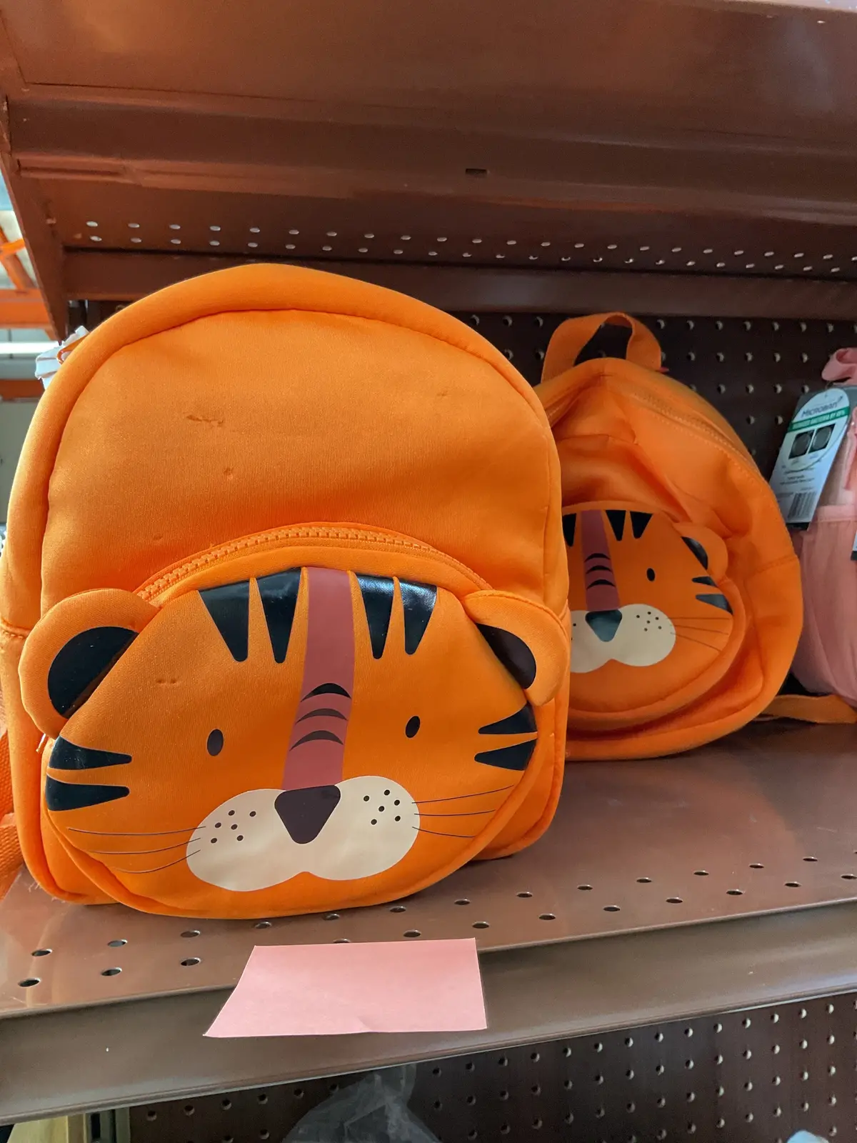 Kids Tiger Backpack - Orange 1