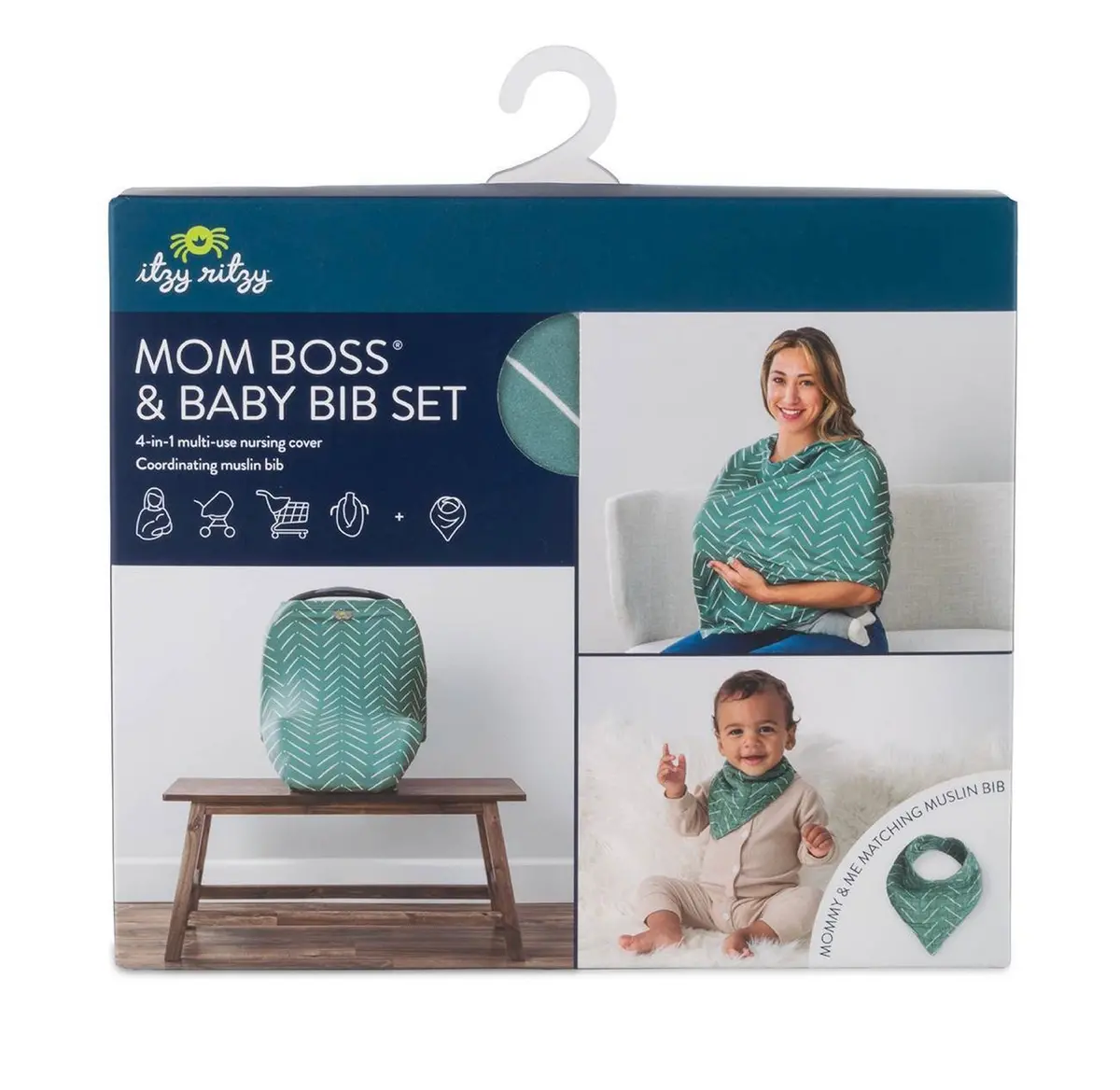 Mom Boss 4-In-1 Nursing Cover 1