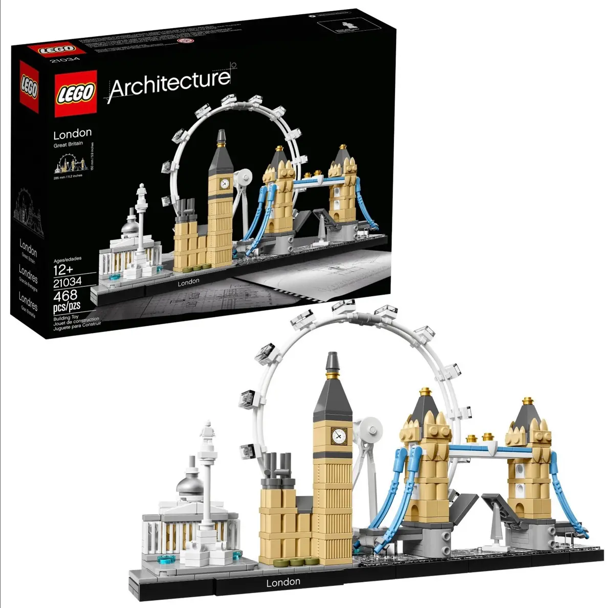 Lego Architecture London Skyline Building Set (Damaged Box, Sealed!!) 1