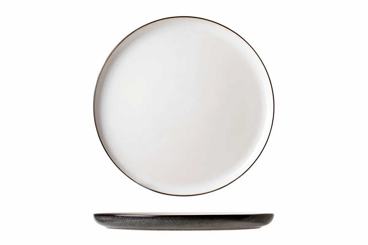 Cosy & Trendy Ontbijtborden / Dessertborden Ciel Wit Ø 22 Cm - 4 Stuks 1