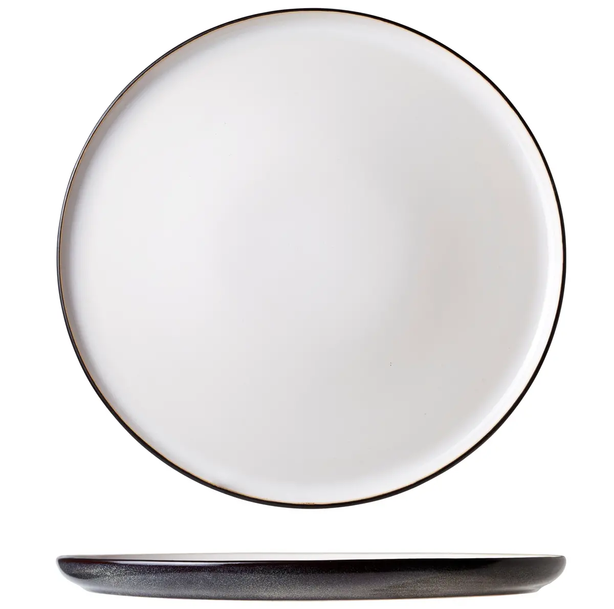 Cosy & Trendy Dinerborden Ciel Wit Ø 27 Cm - 4 Stuks 1
