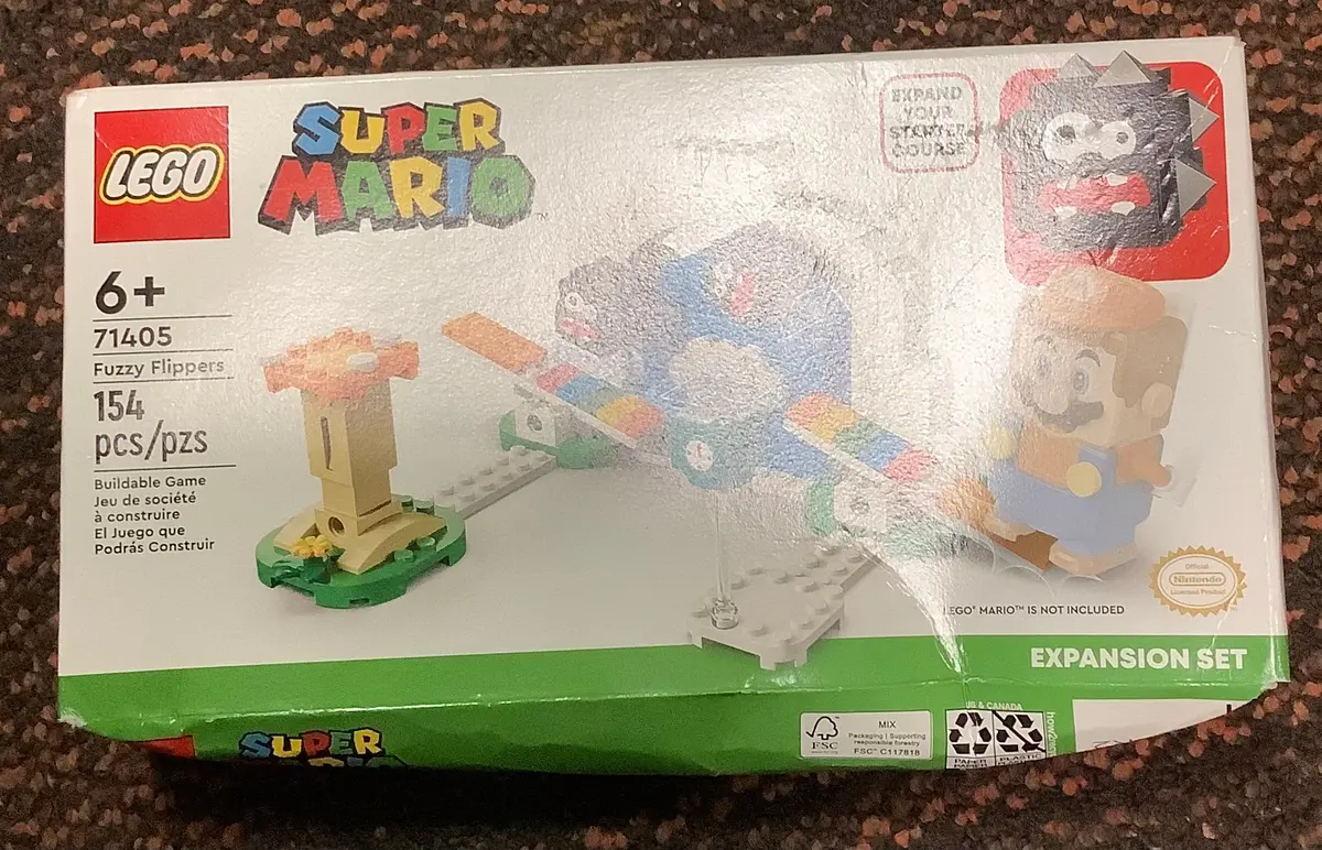 71405 Lego Super Mario Fuzzy Flippers Expansion Set, As Is 1