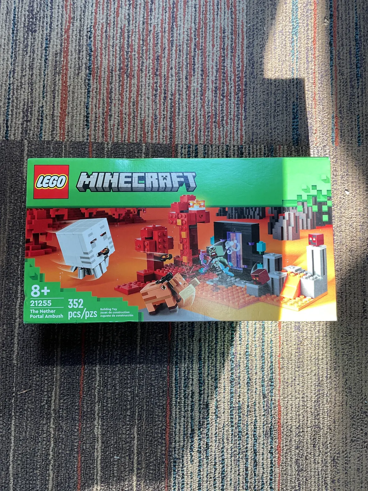 Lego Minecraft The Nether Portal Ambush Building 1