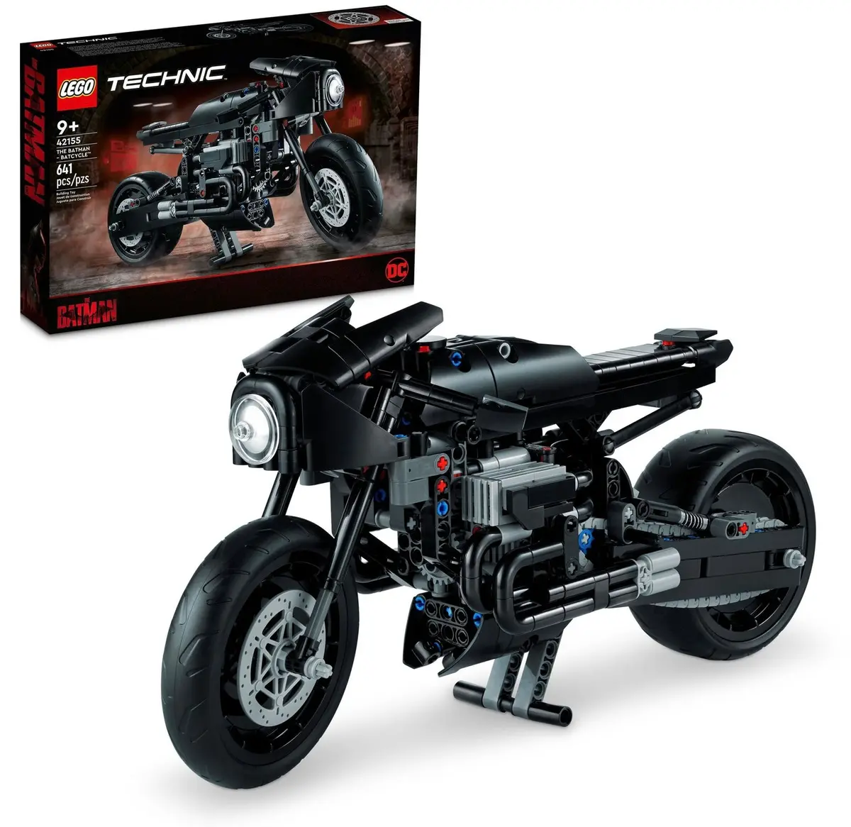 Lego Technic The Batman - Batcycle Motorcycle Model Toy - 42155 1