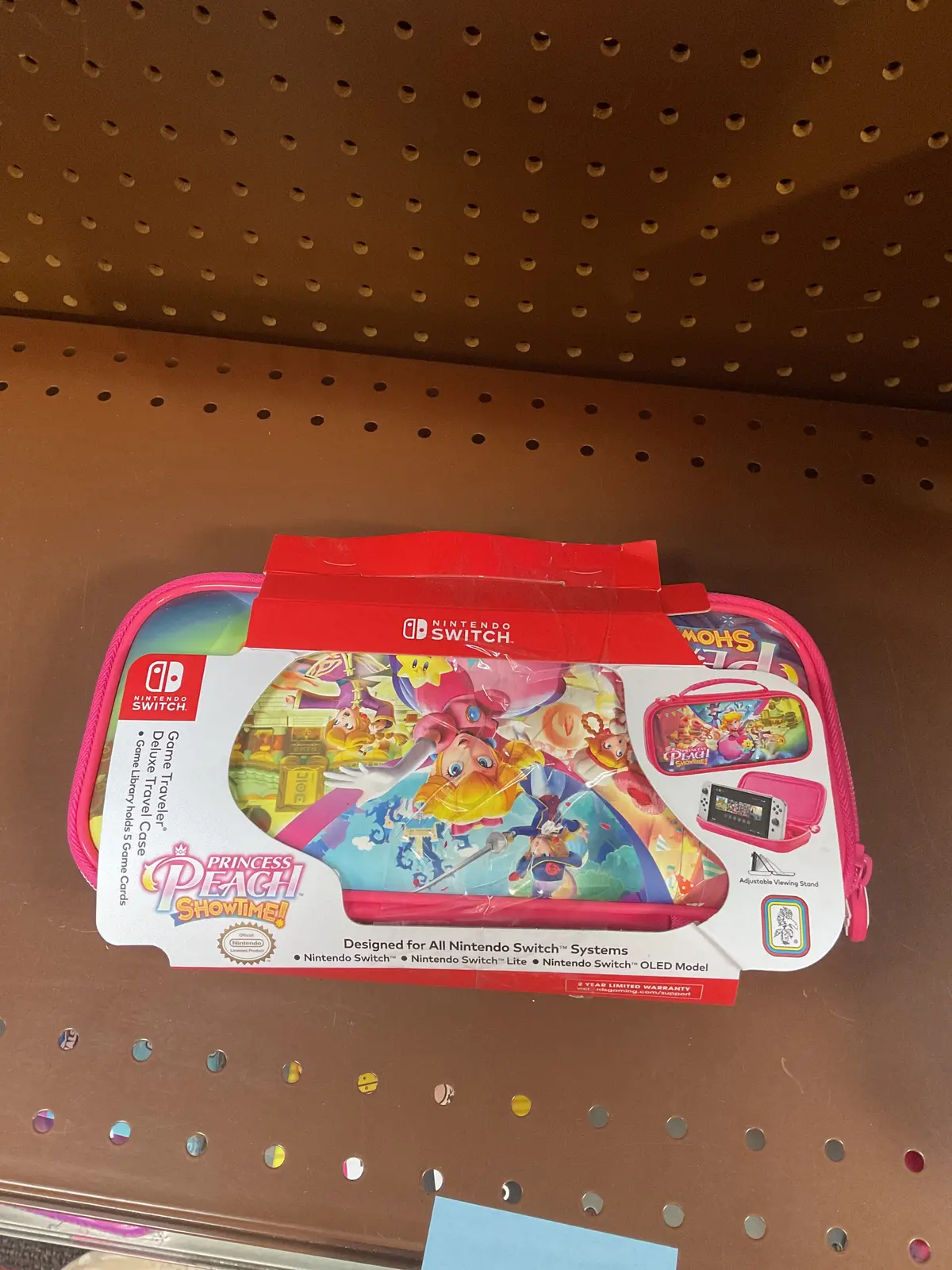 Game Traveler Deluxe Travel Case For Nintendo Switch - Princess Peach Showtime 1
