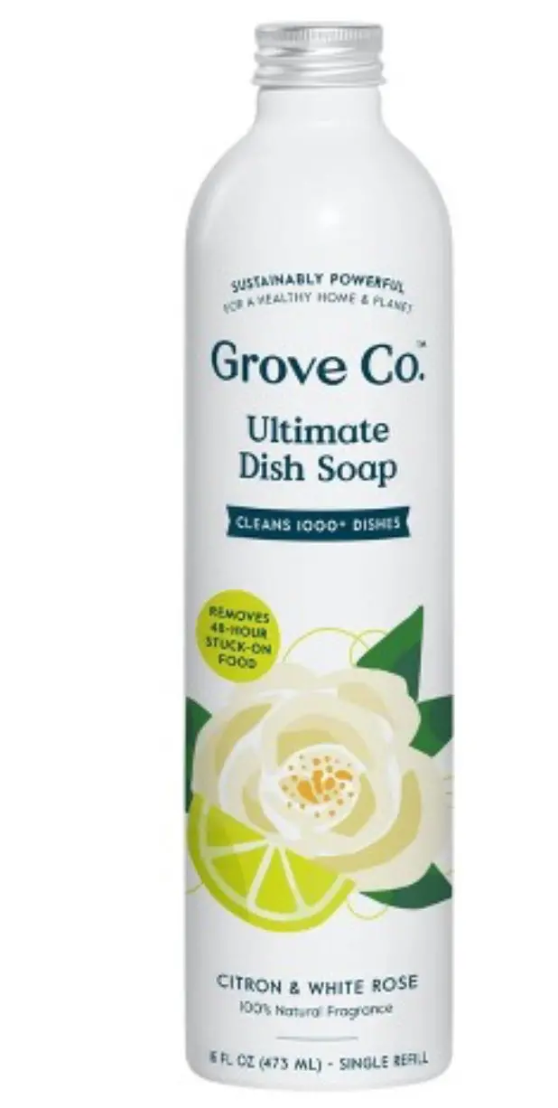 Grove Co. Ultimate Dish Soap- Citron And White Rose 1