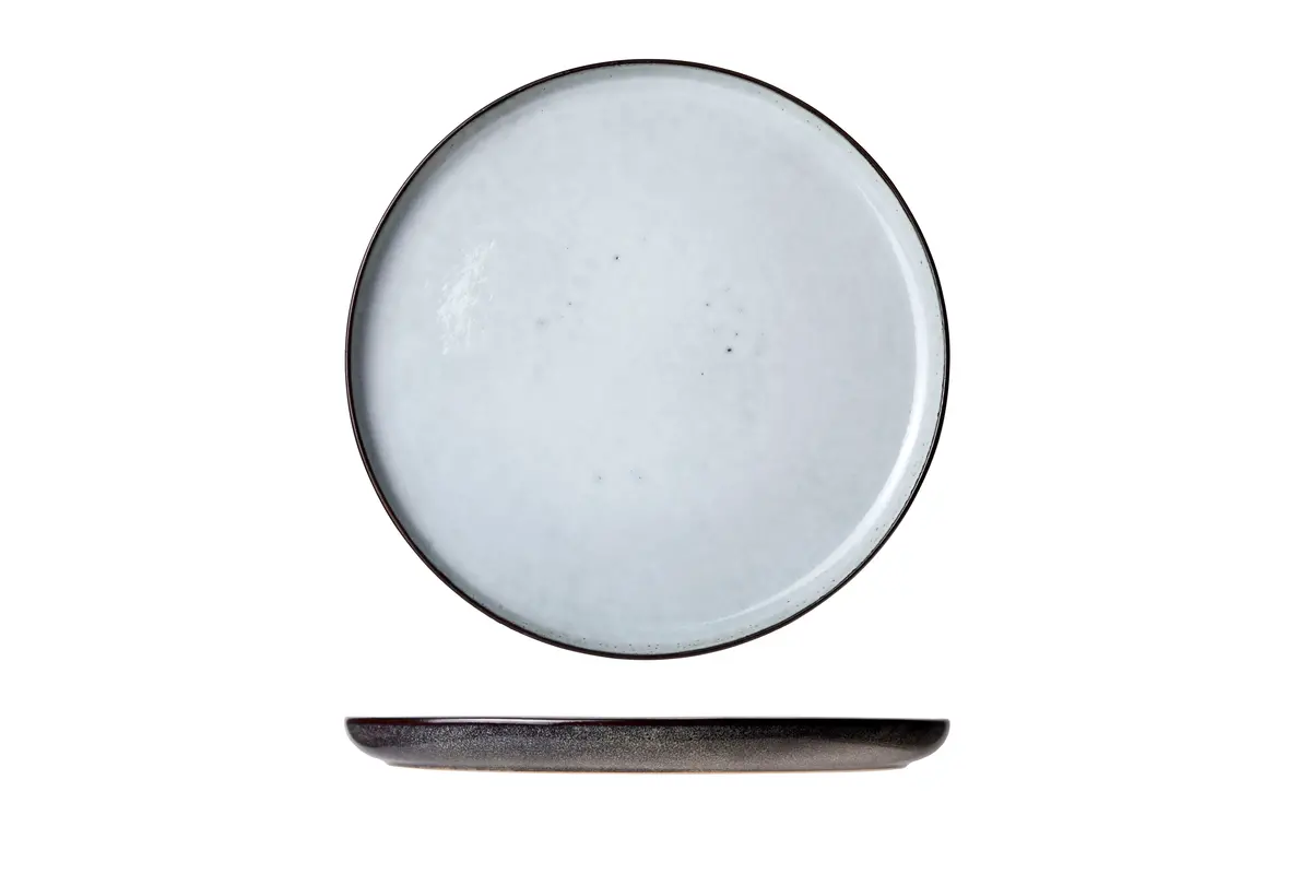 Cosy & Trendy Ontbijtborden/ Dessertborden Ciel Blauw Ø 22 Cm - 4 Stuks 1