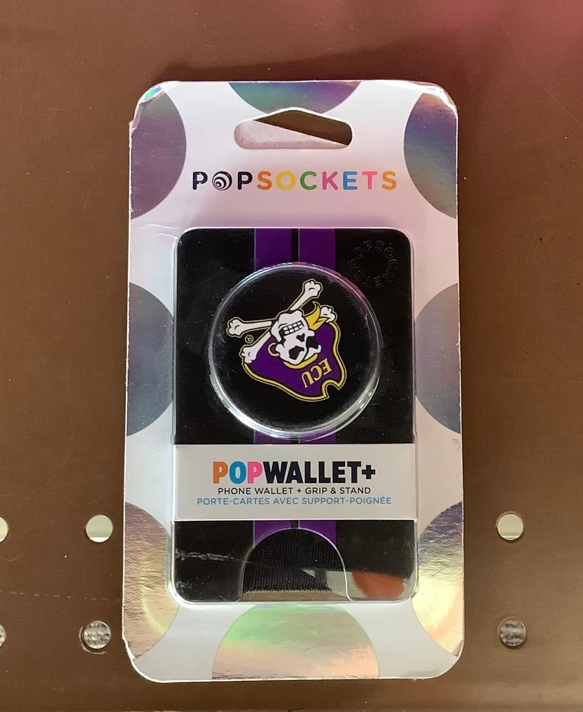 Popwallet + Grip And Stand - Ecu Pirate Mascot 1