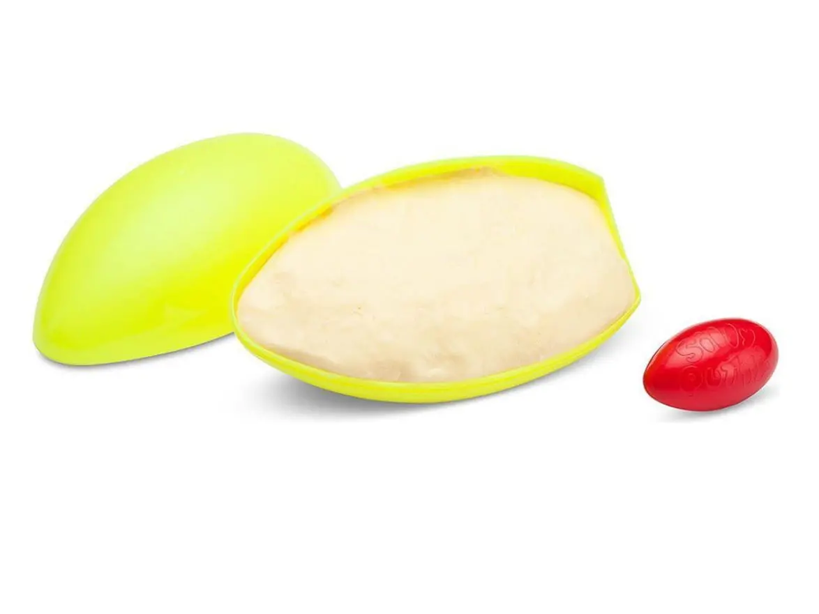 Silly Putty 1Lb Egg Glow In The Dark - Yellow 1