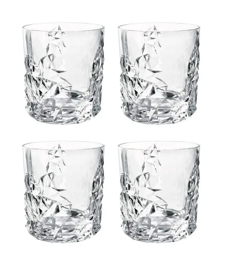 Nachtmann Whiskey Glazen Sculpture - 370 Ml - 4 Stuks 1