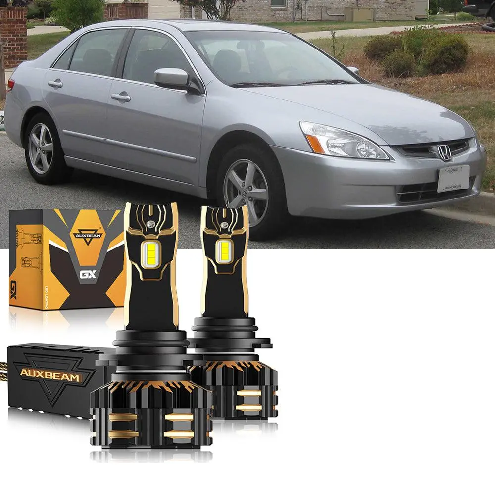 For 2003 Honda Accord 9005 9006 Led Headlight Bulbs Bundle 11
