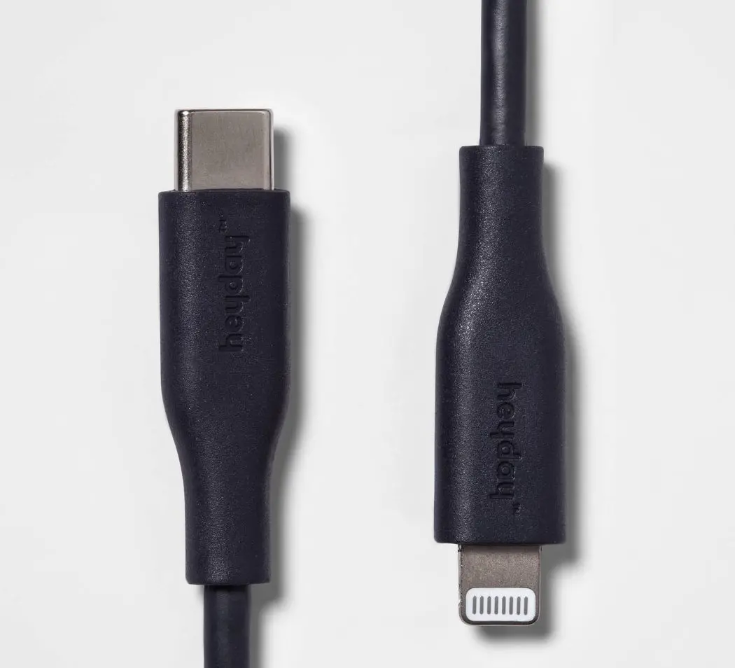 6’ Lightning To Usb-C Round Cable - Dusk Blue 1