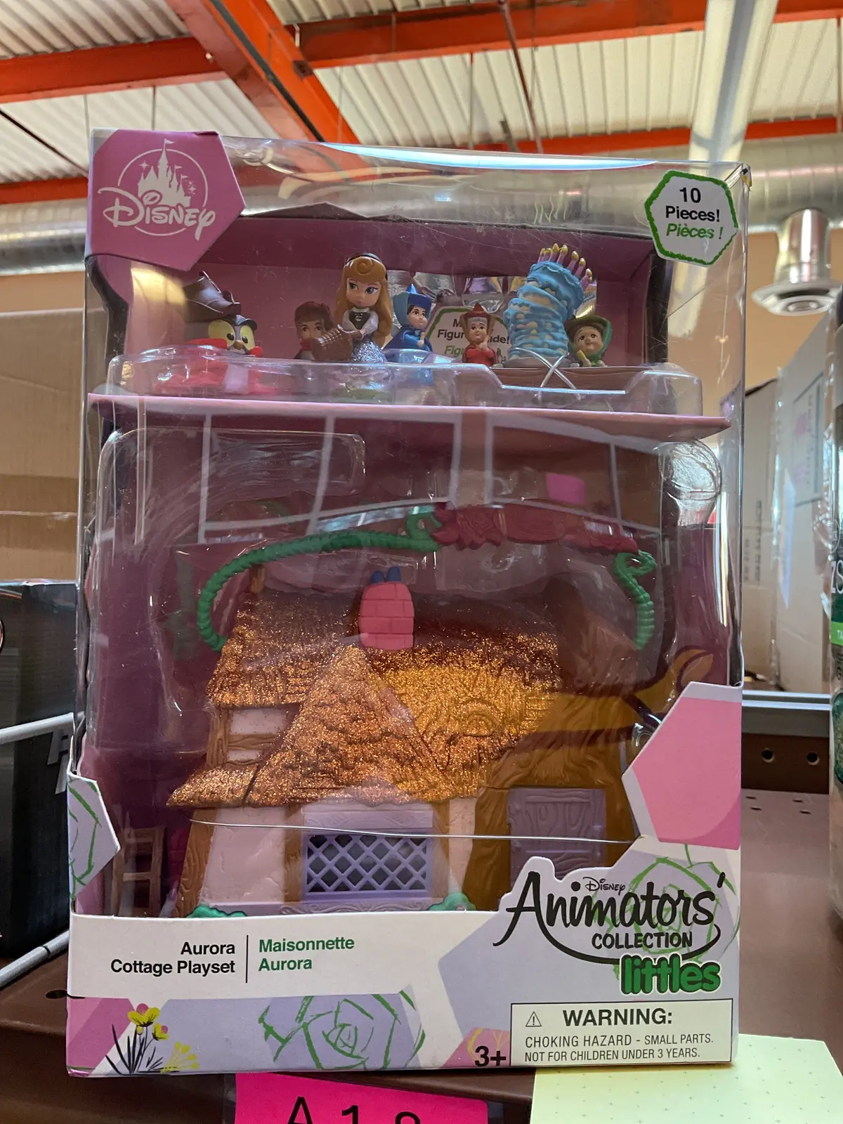 Disney Animators' Collection Littles Sleeping Beauty Aurora
Cottage Playset 1