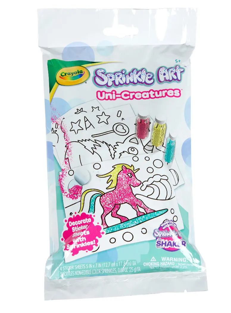 Sprinkle Art Activity Kit-Unicreatures 1