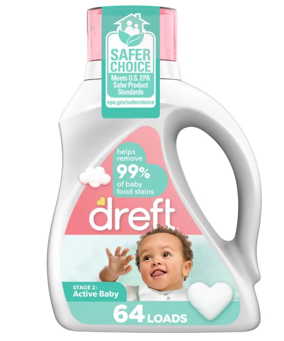 Dreft Active Baby Liquid Laundry Detergent
He Compatible - 92Oz 1
