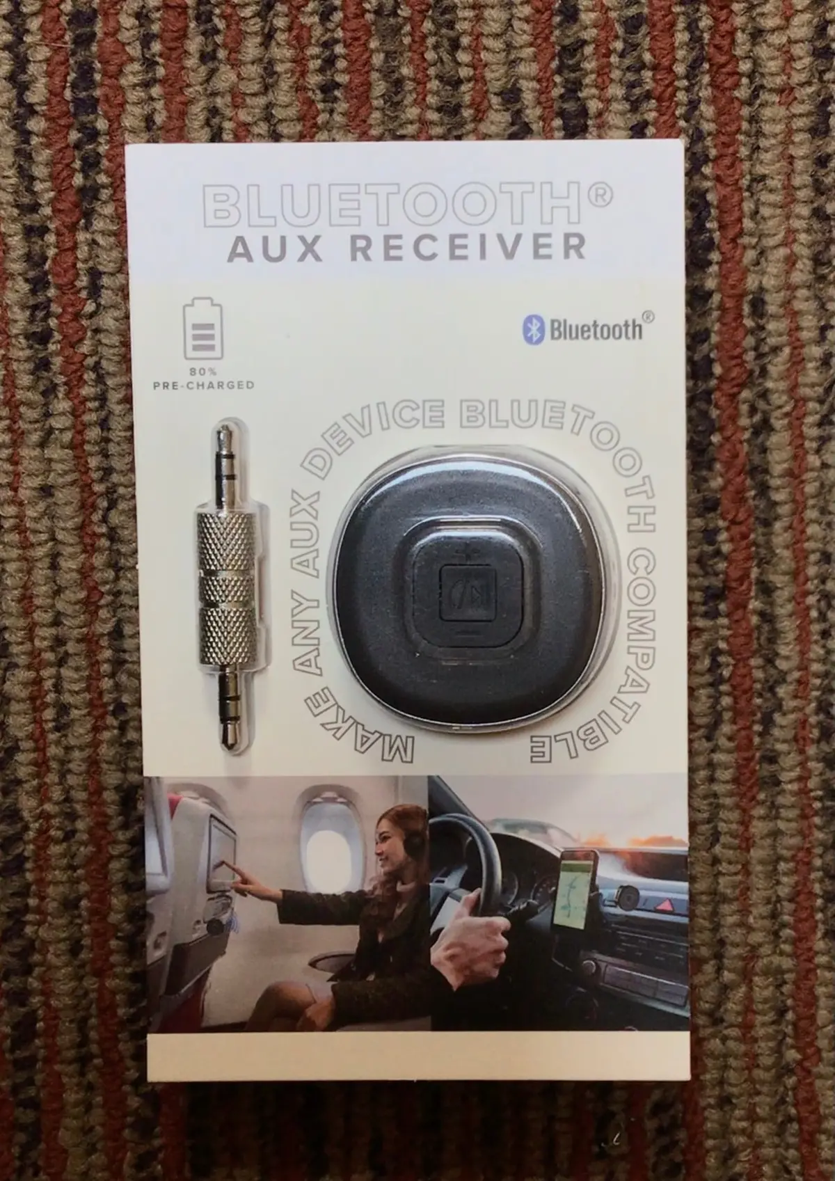 Bluetooth Aux Receiver - Make Any Aux Device Bluetooth Compatible 2
