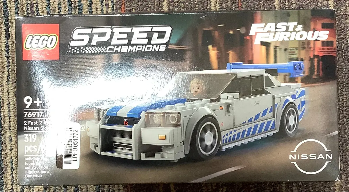 Lego Speed Champions 2 Fast 2 Furious Nissan Skyline Gt-R (R34) 76917 1