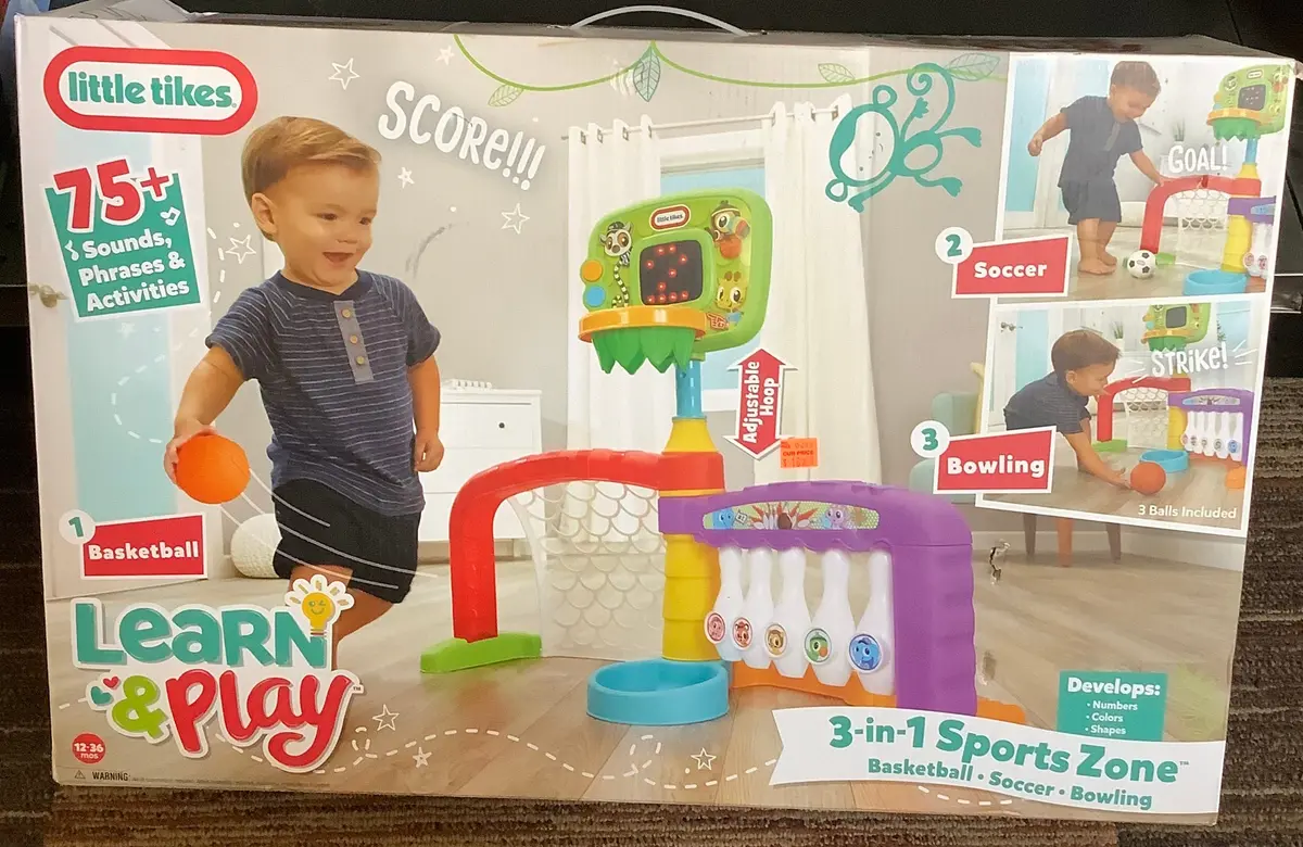 Little Tikes Learn And Play 3-In-1 Sports Zone 1