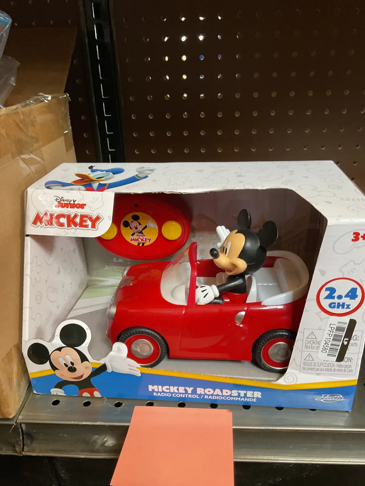 Rc Mickey Mouse Club House
Roadster Remote Control Vehicle 7" Glossy Red 1