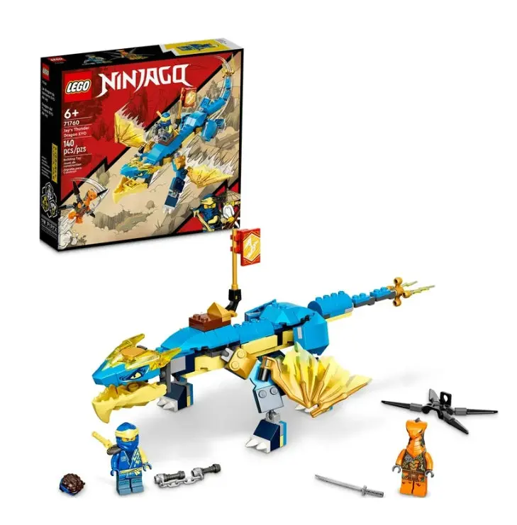 Lego Ninjago Jay’S Thunder Dragon Evo 71760 1