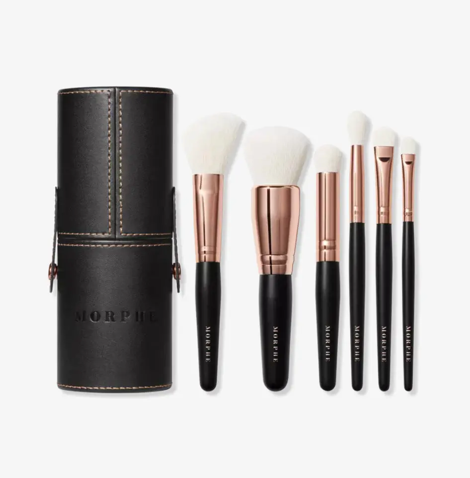 Rose Away 6 Piece Travel Brush Set 1
