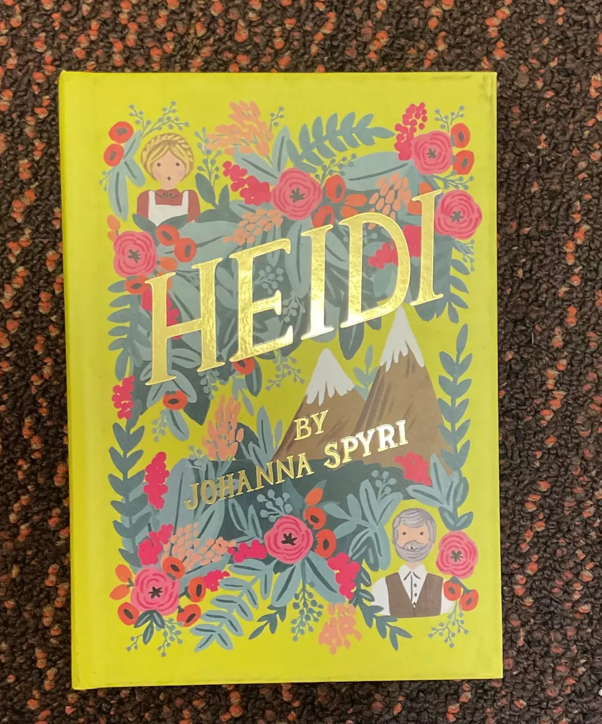 Heidi - (Puffin In Bloom) By Johanna Spyri (Hardcover) 1